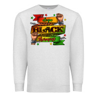Oatmeal Heather dope black therapist juneteenth Premium Sweatshirt - texasbilliewilder