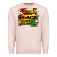 Pale Pink dope black therapist juneteenth Premium Sweatshirt - texasbilliewilder