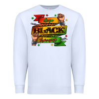White dope black therapist juneteenth Premium Sweatshirt - texasbilliewilder