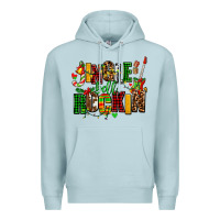 Blue Mist jingle bell rockin Premium Hoodie - AdoDesignShop