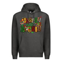 Charcoal Heather jingle bell rockin Premium Hoodie - AdoDesignShop