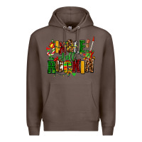 Coffee jingle bell rockin Premium Hoodie - AdoDesignShop