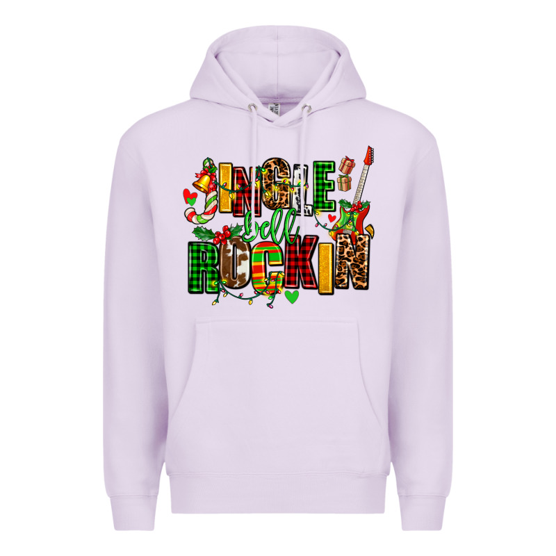 Jingle Bell Rockin Premium Hoodie by AdoDesignShop | Teevron
