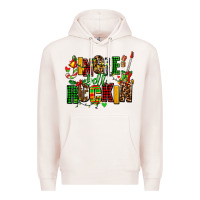 Pale Pink jingle bell rockin Premium Hoodie - AdoDesignShop