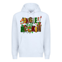 White jingle bell rockin Premium Hoodie - AdoDesignShop