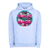 Pigment Grape Ice take me to the race Urban Hoodie - AdoDesignShop