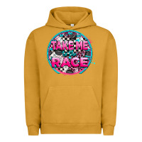 Pigment Peanut Butter take me to the race Urban Hoodie - AdoDesignShop