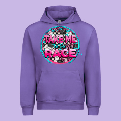 Take Me To The Race Urban Hoodie Designed By Adodesignshop