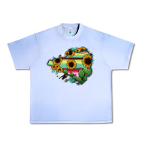Grape Ice Colima State Of Mexico Map Urban Heavy Tee - RanaPortraitStore