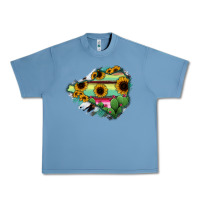 Pebble Blue Colima State Of Mexico Map Urban Heavy Tee - RanaPortraitStore