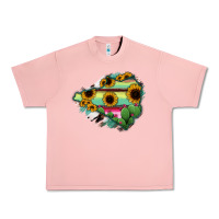 Salmon Colima State Of Mexico Map Urban Heavy Tee - RanaPortraitStore