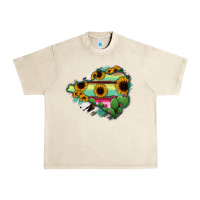 Sandshell Colima State Of Mexico Map Urban Heavy Tee - RanaPortraitStore