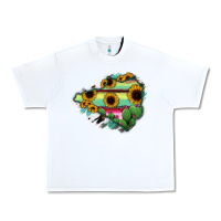 White Colima State Of Mexico Map Urban Heavy Tee - RanaPortraitStore