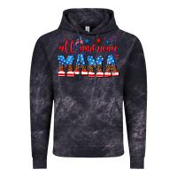 Cloud Black all american mama Vintage Hoodie - AdoDesignShop