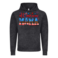 Vintage Black all american mama Vintage Hoodie - AdoDesignShop