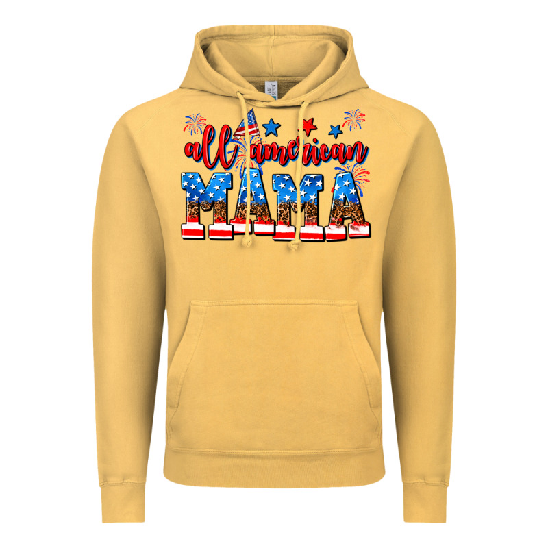 All American Mama Vintage Hoodie by AdoDesignShop | Teevron