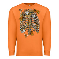 Carrot Flower rib cage bees Premium Sweatshirt - RanaPortraitStore
