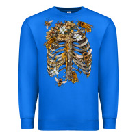 True Royal Flower rib cage bees Premium Sweatshirt - RanaPortraitStore