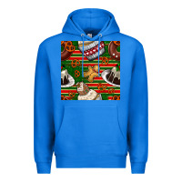 True Royal christmas cake seamless pattern Premium Hoodie - BundleAndBundleShop