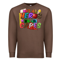 Chestnut not all heros wear capes Premium Sweatshirt - Zillion Design Studio
