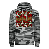 Slate Camo christmas deer and plaid seamless pattern Premium Hoodie - BundleAndBundleShop