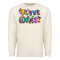 Sandshell love wins Premium Sweatshirt - Zillion Design Studio