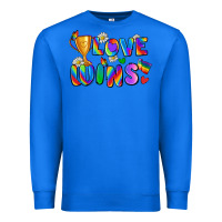 True Royal love wins Premium Sweatshirt - Zillion Design Studio
