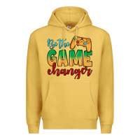 Antique Gold Be the game changer Premium Hoodie - JahusDesignShop