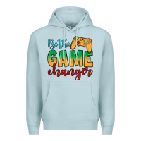 Blue Mist Be the game changer Premium Hoodie - JahusDesignShop