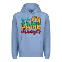 Colony Blue Be the game changer Premium Hoodie - JahusDesignShop