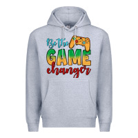 Heather Grey Be the game changer Premium Hoodie - JahusDesignShop