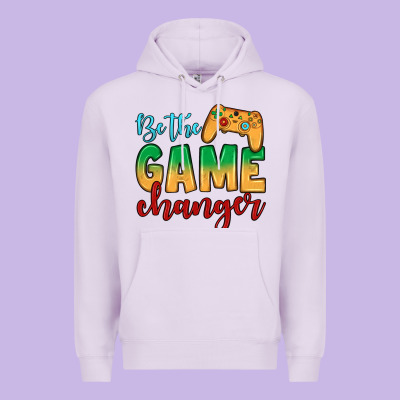 Be The Game Changer Premium Hoodie Designed By Jahusdesignshop