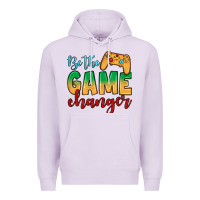 Lilac Be the game changer Premium Hoodie - JahusDesignShop