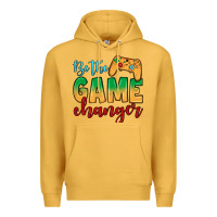 Mustard Be the game changer Premium Hoodie - JahusDesignShop