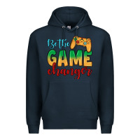 Navy Be the game changer Premium Hoodie - JahusDesignShop