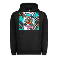 Pigment Black race heart tumbler Urban Hoodie - AdoDesignShop