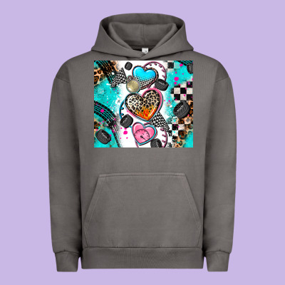 Race Heart Tumbler Urban Hoodie Designed By Adodesignshop