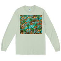 Matcha camel leopard Long Sleeve Tee - BarkalooDesign