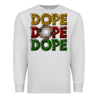 Dove Grey dope dope dope Premium Sweatshirt - texasbilliewilder
