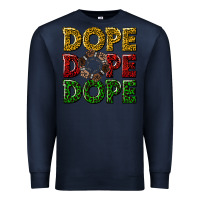 Navy dope dope dope Premium Sweatshirt - texasbilliewilder