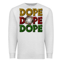 Oatmeal Heather dope dope dope Premium Sweatshirt - texasbilliewilder
