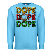 Ocean Blue dope dope dope Premium Sweatshirt - texasbilliewilder