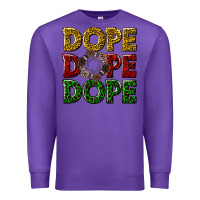 Purple dope dope dope Premium Sweatshirt - texasbilliewilder