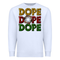 White dope dope dope Premium Sweatshirt - texasbilliewilder