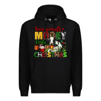Black have yourself a mooey little christmas Premium Hoodie - AdoDesignShop