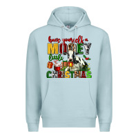 Blue Mist have yourself a mooey little christmas Premium Hoodie - AdoDesignShop