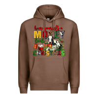 Chestnut have yourself a mooey little christmas Premium Hoodie - AdoDesignShop