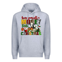 Heather Grey have yourself a mooey little christmas Premium Hoodie - AdoDesignShop
