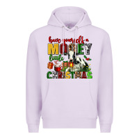 Lilac have yourself a mooey little christmas Premium Hoodie - AdoDesignShop