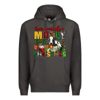 Smoke have yourself a mooey little christmas Premium Hoodie - AdoDesignShop